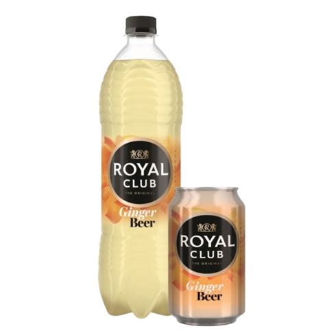 Serveer jouw gasten Royal Club Ginger Beer! .